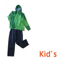 子供向けレインウエア(雨具上下セット)  Rain gear for kids